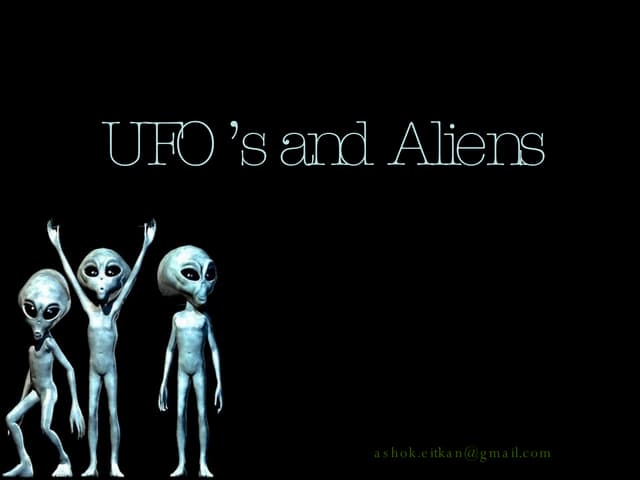 Uf Os And Aliens