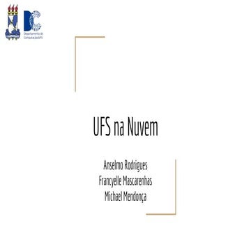 Ufs na nuvem   gp 2017-2 