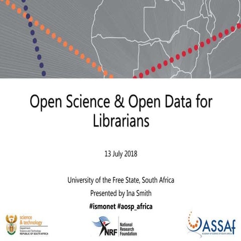 Open Science and Open Data for Librarians