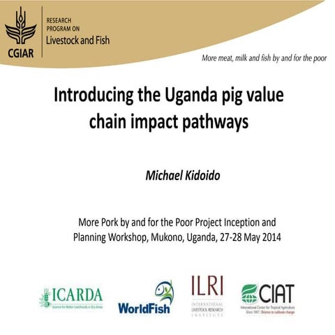  Introducing the Uganda pig value chain impact pathways 
