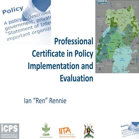   Introducing Policy Implementation and Evaluation.