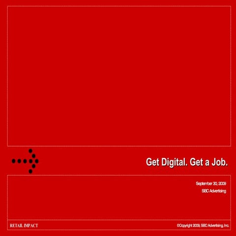 Get Digital. Get A Job. (Chris Hall)
