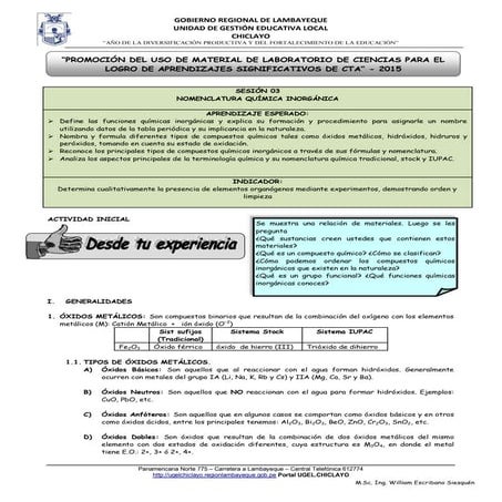Ugel   nomenclatura química inorgánica