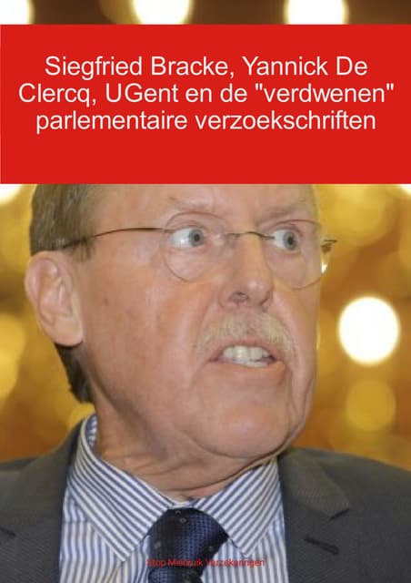 Liet Siegfriend Bracke onze parleme...