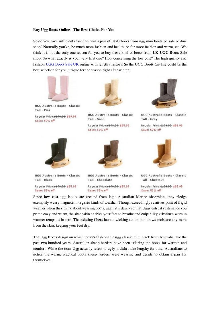 uggs on sale cheap online