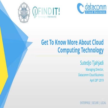 Get to Know More About Cloud Computing Technology - FIND IT Universitas Gajah...