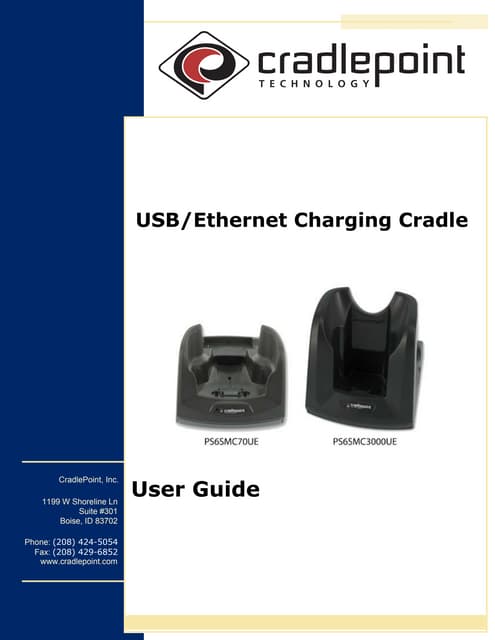 Cradlepoint PS6S9000UE - USB to Ethernet Cradle (quantum-wireless.com ...