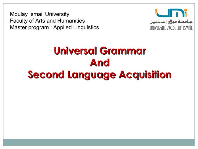 Ug & sla