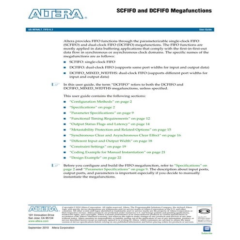 FIFO Design | PDF