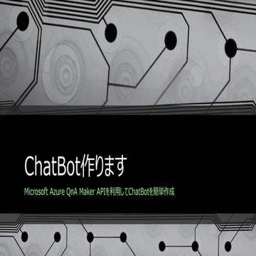 Chat bot created by QnA Maker