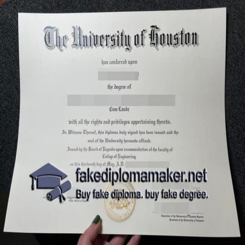 UH degree, University of Houston diploma | PPT