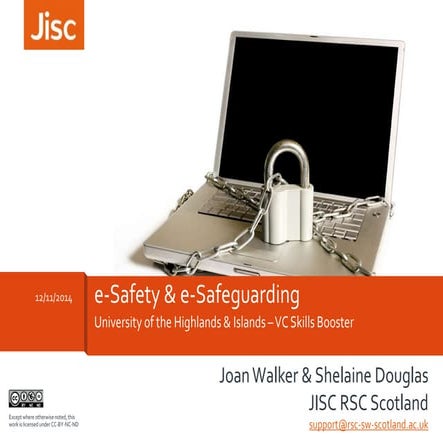 University of the Highlands & Islands - e-Safety & e-Safeguarding