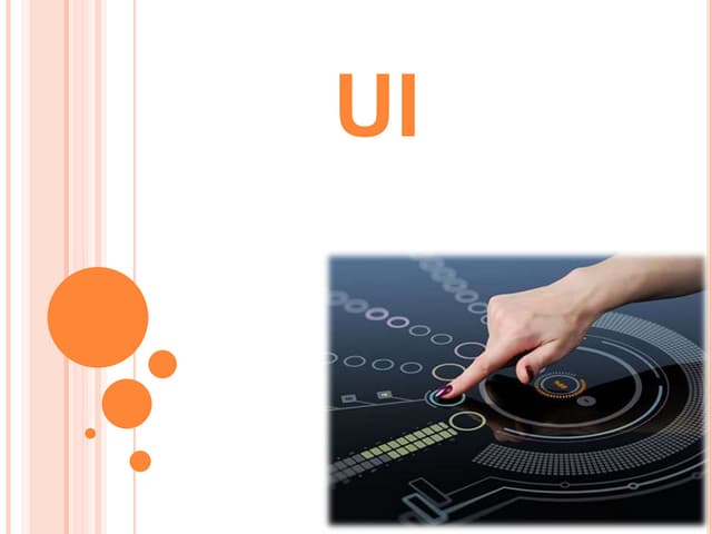 User Interface
