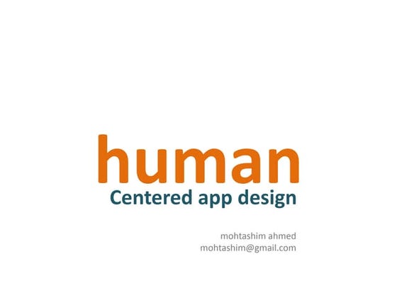Case Study Of Human Centered Design | PDF