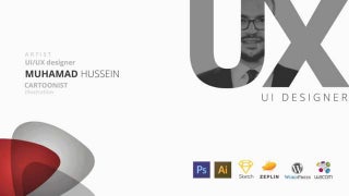 UI / UX Design Presentation | PPT