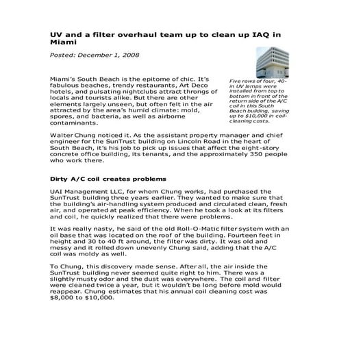 NAFA LEED AWARD Presented to A-ONE FILTERS - BETTER,Greener Future!!