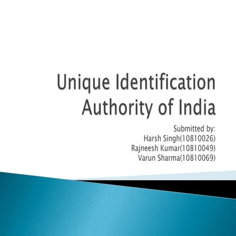 Uidai 26, 49, 69