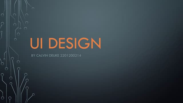 User Interface DESIGN - A brief summary.pptx