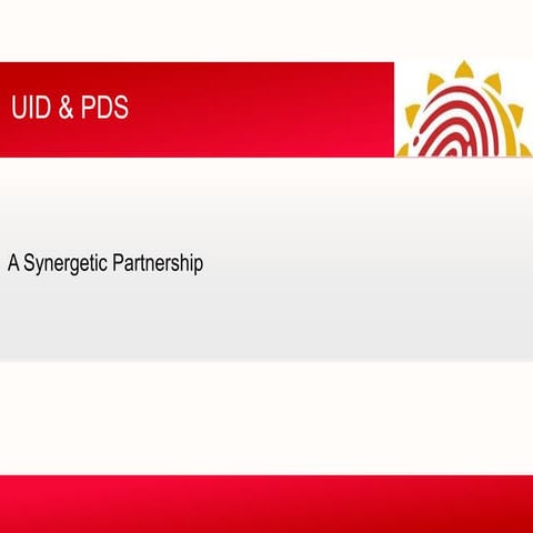 Unique Identification_Public Distribution System(UID_PDS)