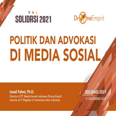 Politik dan Advokasi di Media Sosial