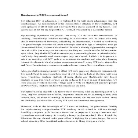 Uiit assessment item 3