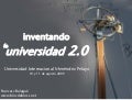 Inventando la Universidad 2.0