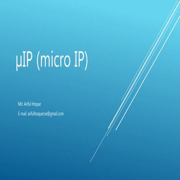 µIP (micro IP)