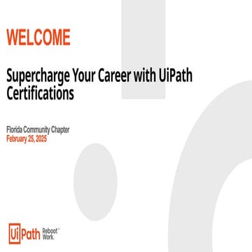 UiPath Agentic Automation: Community Developer Opportunities