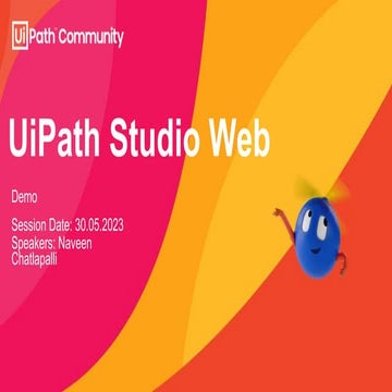 UiPath Community - Dallas - Studio Web.pdf