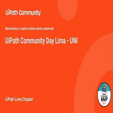 UiPath Community Day UNI - Nuevos productos de UiPath.pdf