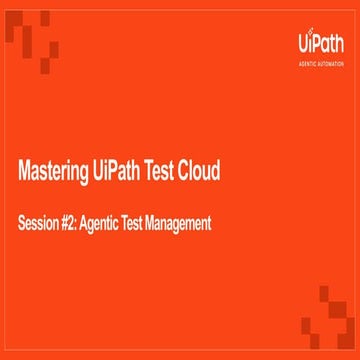 Deep Dive into Test Manager and Executions [2/3]