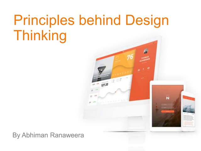 UI Principles Behind Design Thinking