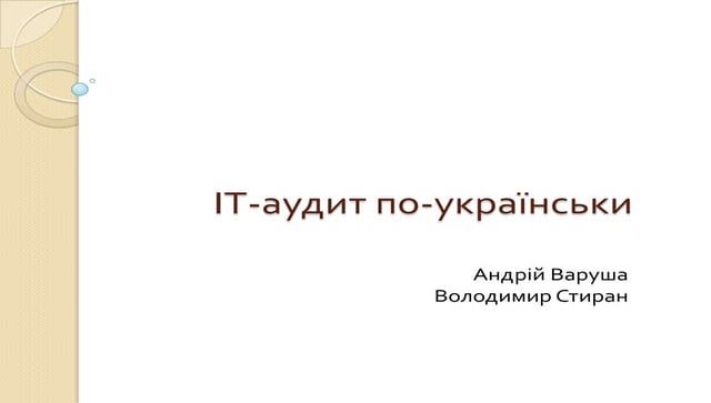 Uisg itgov 8_i_taudit