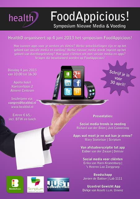 Uitnodiging foodappicious