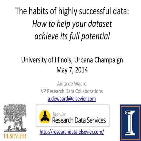 The habits of highly successful data: 