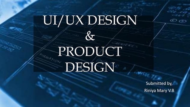 UI / UX Design Presentation | PPT
