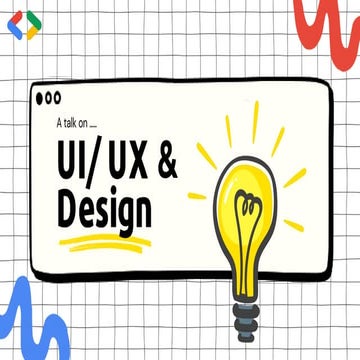 A Presentation on UI/UX and Design | PPTX
