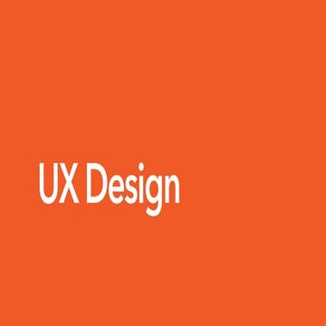 UI & UX design 