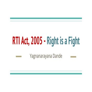 Rti application form | PDF