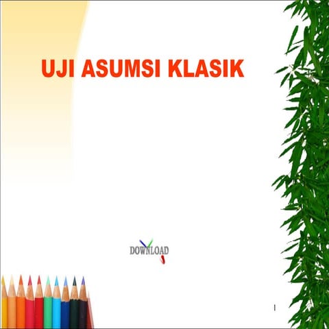 Uji asumsi-klasik