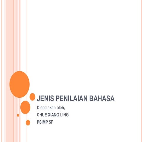 Ujian kefasihan dan ujian kemajuan