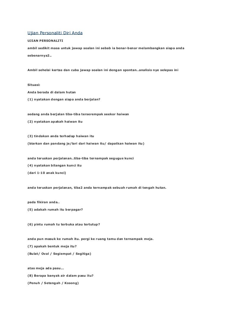 Binatang Pertama Apakah Yang Korang Nampak Dulu Semuanya Ada Kaitan Dengan Diri Korang