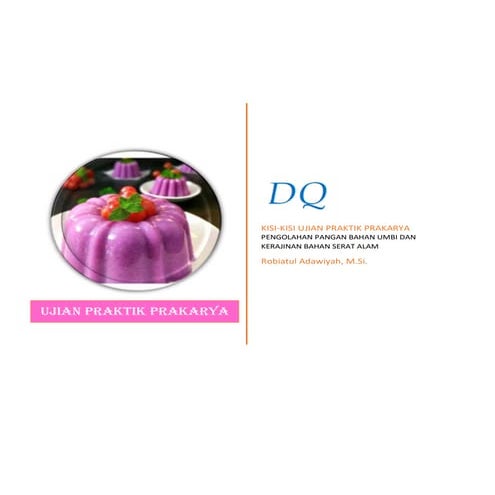 Ujian praktik prakarya SMP 2020 2021