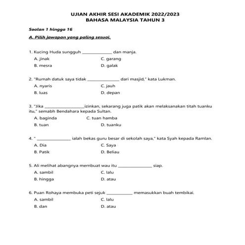 UJIAN SUMATIF AKHIR BM T3 2022.docx