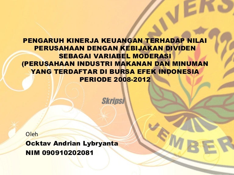 Ujian Tugas Akhir Sidang Skripsi