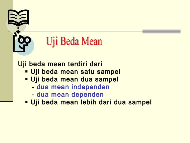 Uji Beda Mean