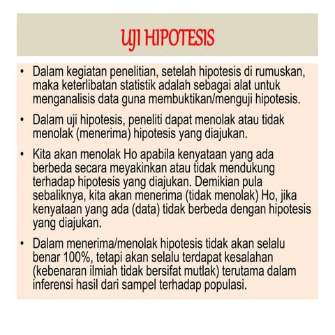 Apa Itu Menguji Hipotesis