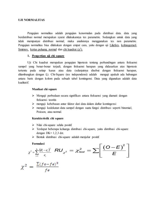 Uji normalitas dan_homogenitas