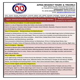 Ujjain Mahakaleshwar Indore Omkares...