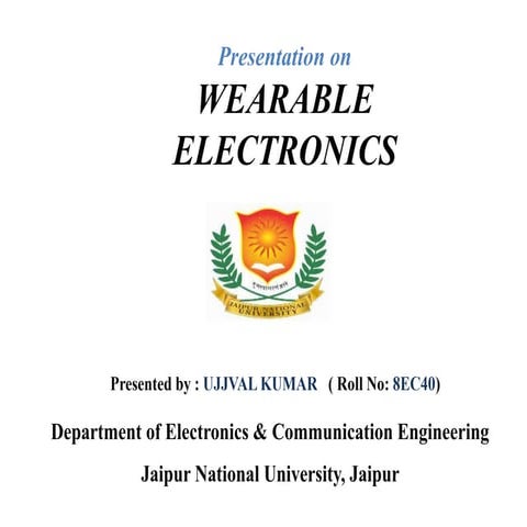 Wearable Electronics